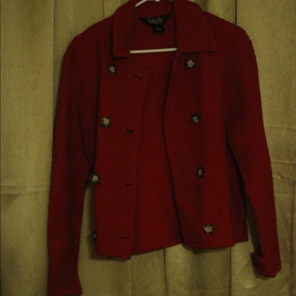 Red Rafaella Coat - Picture 2 of 3